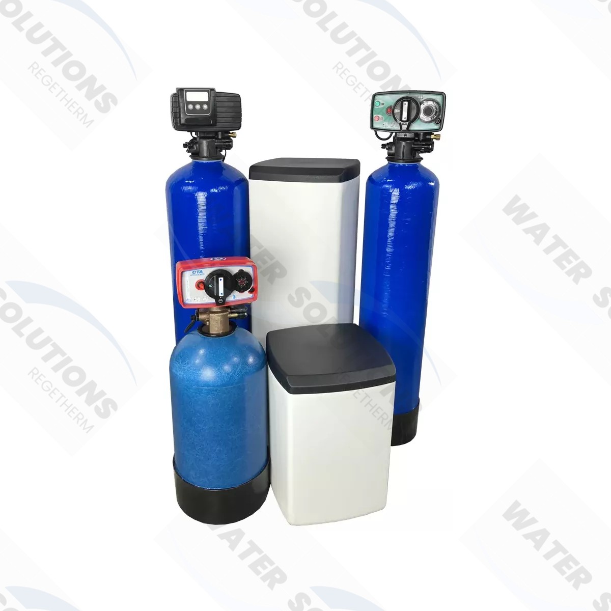 Adoucisseur bi-bloc - 14L - Chronométrique