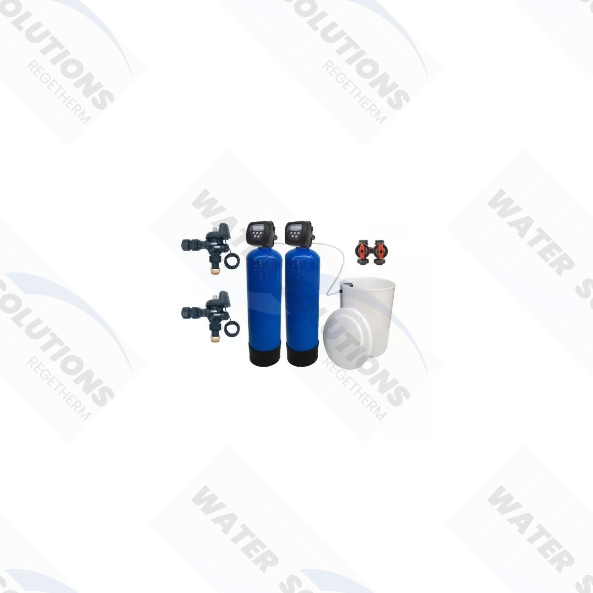 Adoucisseur duplex parallèle 50/60 - 2x100 Litres