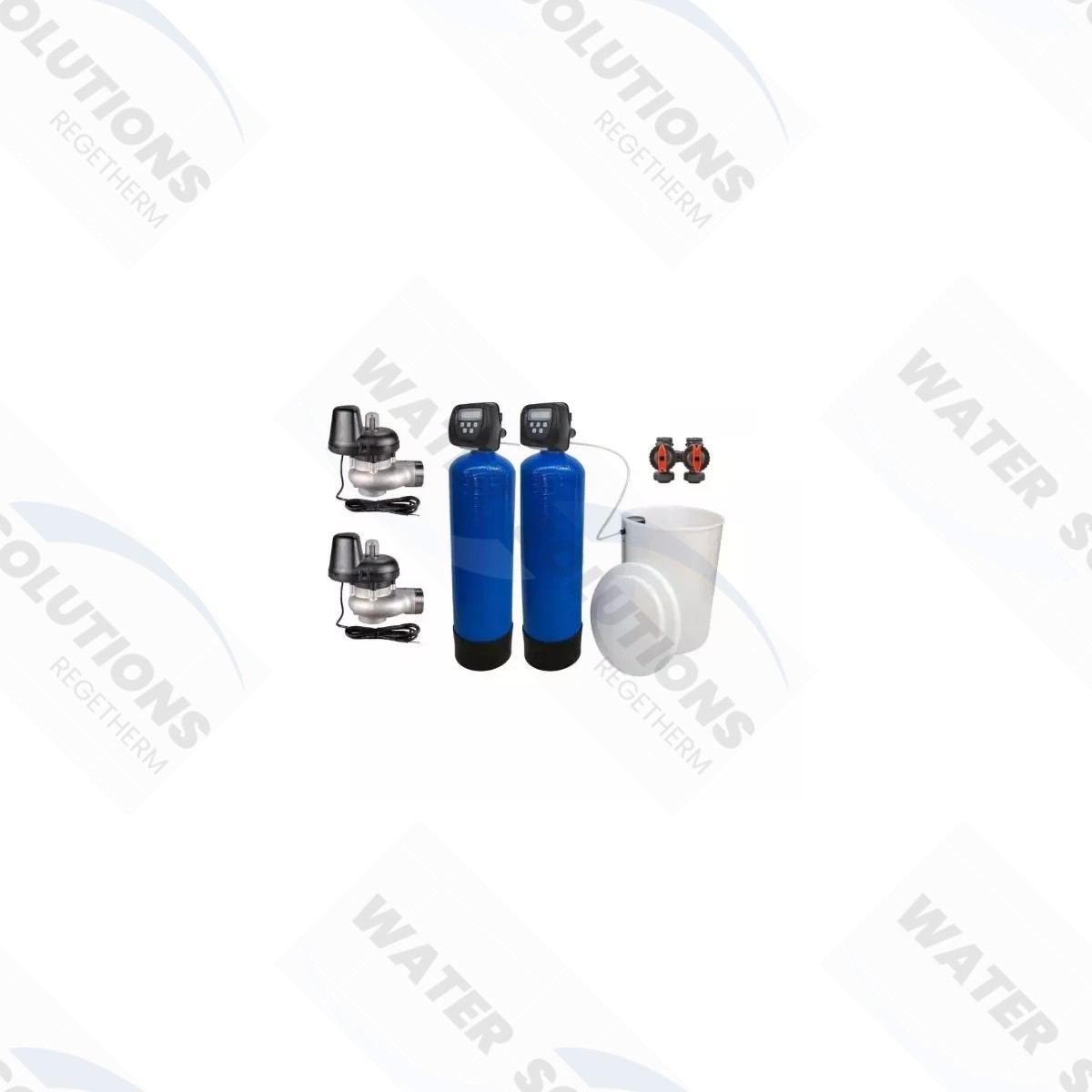 Adoucisseur duplex parallèle 50/60 - 2x225 Litres