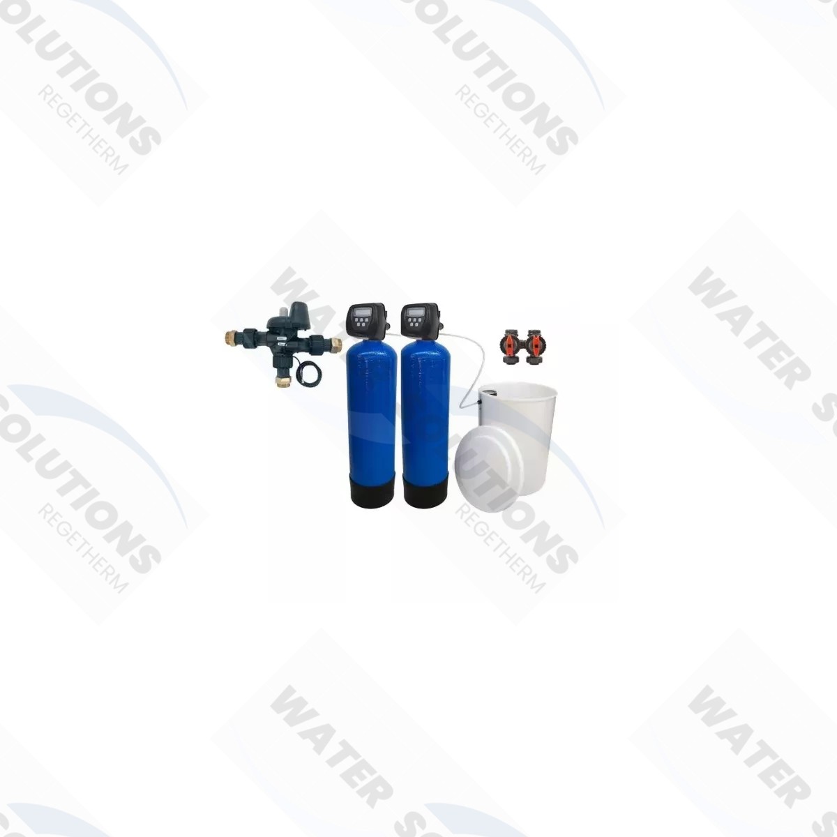 Adoucisseur duplex alterné 40/49 - 2x225 Litres