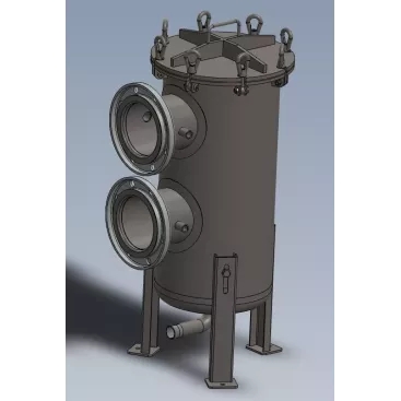 Désemboueur à passage intégral DN300 + isolant rigide